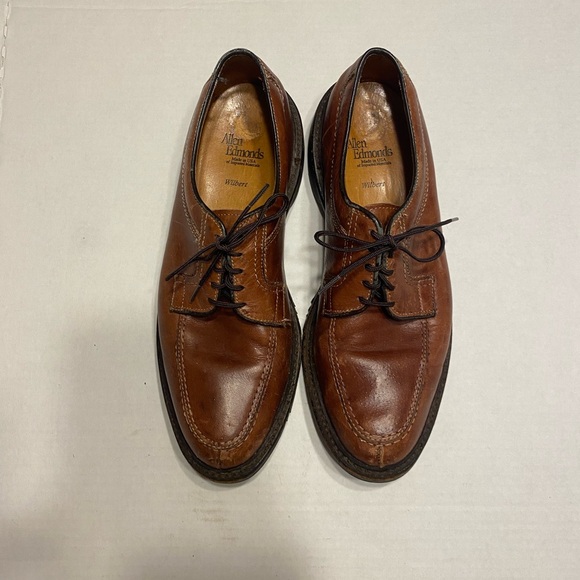 Allen Edmonds Brown Leather Slip-On Loafers